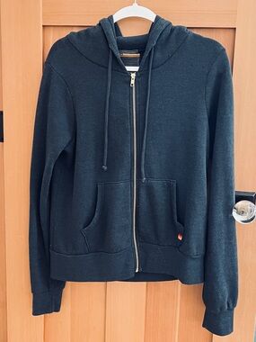 Aviator Nation Black Bolt Zip Hoodie - XS